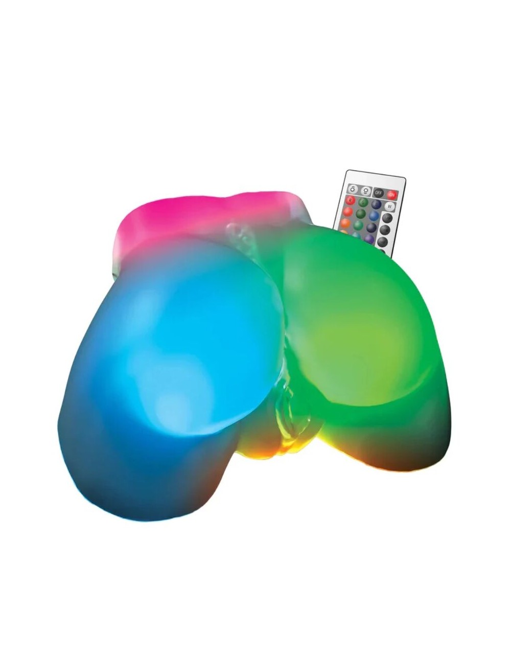 PDX ELITE - GO-GO BOOTY MASTURBATORE MASCHILE MEGA ILLUMINATO A LED