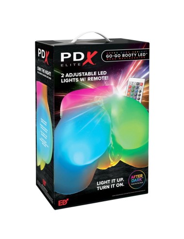 PDX ELITE - GO-GO BOOTY MASTURBATORE MASCHILE MEGA ILLUMINATO A LED