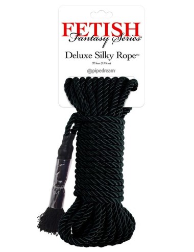 FETISH FANTASY SERIES - CORDA DI SETA DELUXE NERA 9