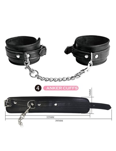 PRETTY LOVE - KIT BDSM DA 8 PEZZI NERO