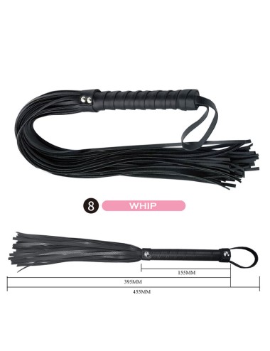 PRETTY LOVE - KIT BDSM DA 8 PEZZI NERO