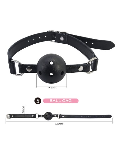 PRETTY LOVE - KIT BDSM DA 8 PEZZI NERO