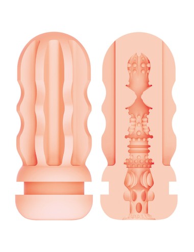 PRETTY LOVE - MASTURBATORE VAGINALE SHERRY CON VENTOSA E TEXTURE INTERNE