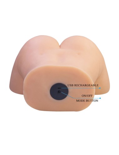 CRAZY BULL - LIORA XXL DOPPIO MASTURBATORE VAGINALE E ANALE