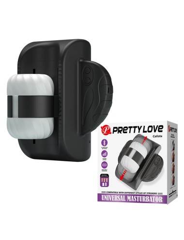 PRETTY LOVE - CALISTA MASTURBATORE AUTOMATICO UNIVERSALE NERO