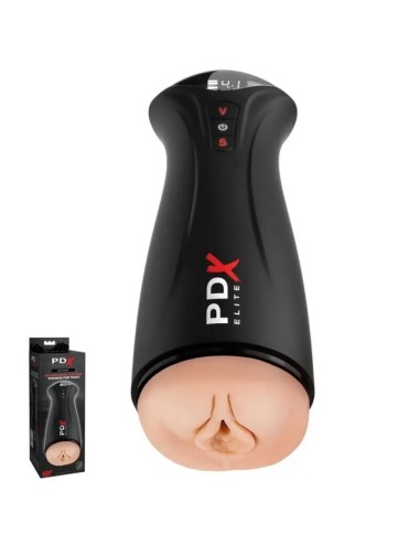PDX ELITE - MASTURBATORE CON ASPIRAZIONE E VIBRAZIONE INTERMITTENTE FAP-GASM