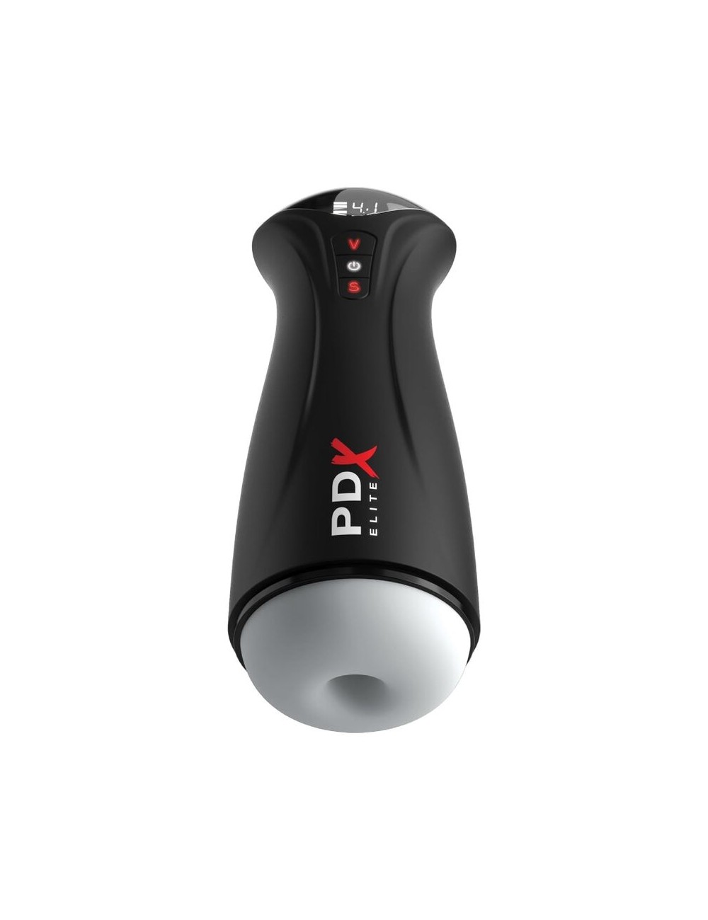 PDX ELITE - MASTURBATORE MASCHILE TRASPARENTE FAP-GASM CON ASPIRAZIONE INTERMITTENTE