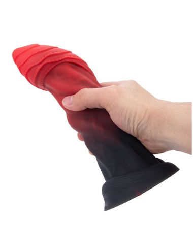 POWER MONSTERS - DILDO IN SILICONE BIGOLIATH BICOLORE FANTASY 25 CM Ø 6 CM