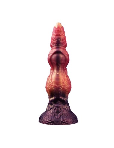POWER MONSTERS - SAVAGE BEASTLORD TRICOLOR FANTASY DILDO IN SILICONE 24 CM Ø 5 CM