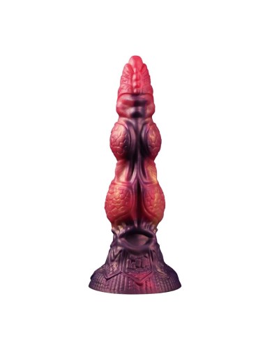 POWER MONSTERS - SAVAGE BEASTLORD TRICOLOR FANTASY DILDO IN SILICONE 24 CM Ø 5 CM