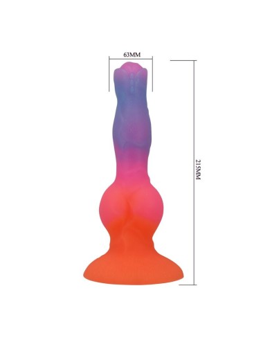 POWER MONSTERS - DILDO IN SILICONE HERCULES FANTASY 21,5 CM Ø 5 CM