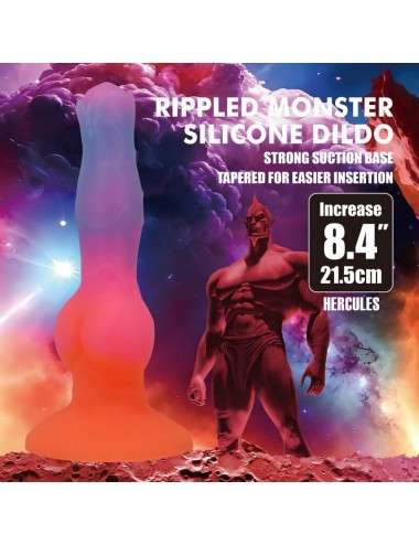 POWER MONSTERS - DILDO IN SILICONE HERCULES FANTASY 21,5 CM Ø 5 CM