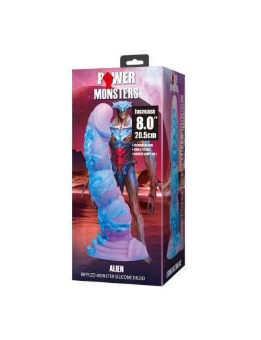 POWER MONSTERS - DILDO IN SILICONE ALIEN FANTASY 20