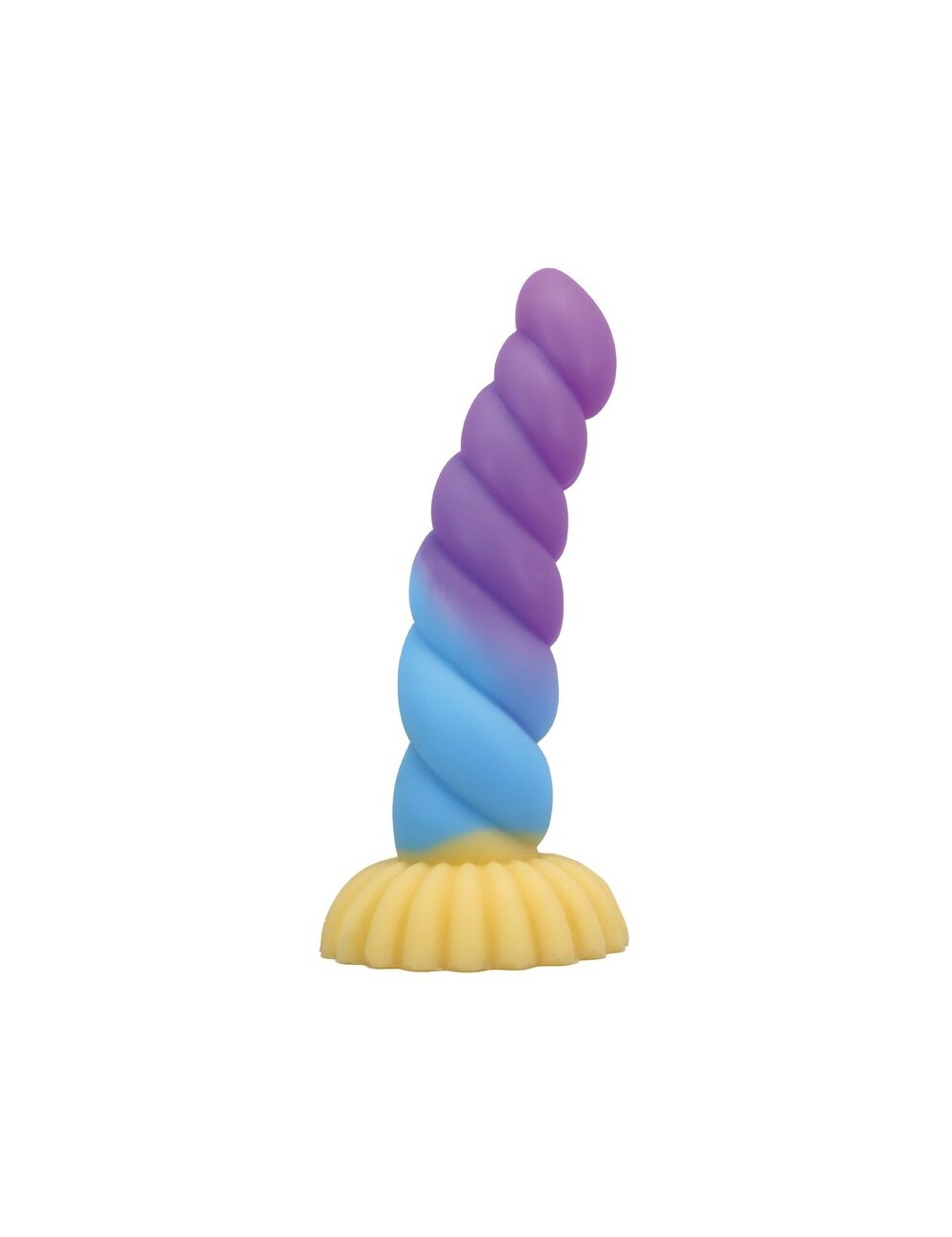 POWER MONSTERS - UNICORNO TRICOLORE FANTASY DILDO IN SILICONE 22 CM Ø 5 CM
