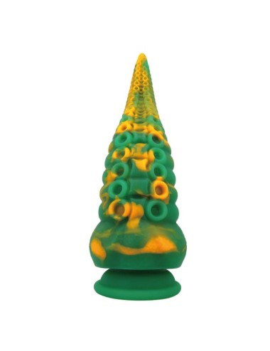 POWER MONSTERS - ABYSSAL COLOSSUS BICOLOR FANTASY DILDO IN SILICONE 22.5 CM Ø 6 CM