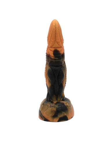 POWER MONSTERS - TIRANNOSAURO BICOLORE FANTASY DILDO IN SILICONE 20,5 CM Ø 5 CM