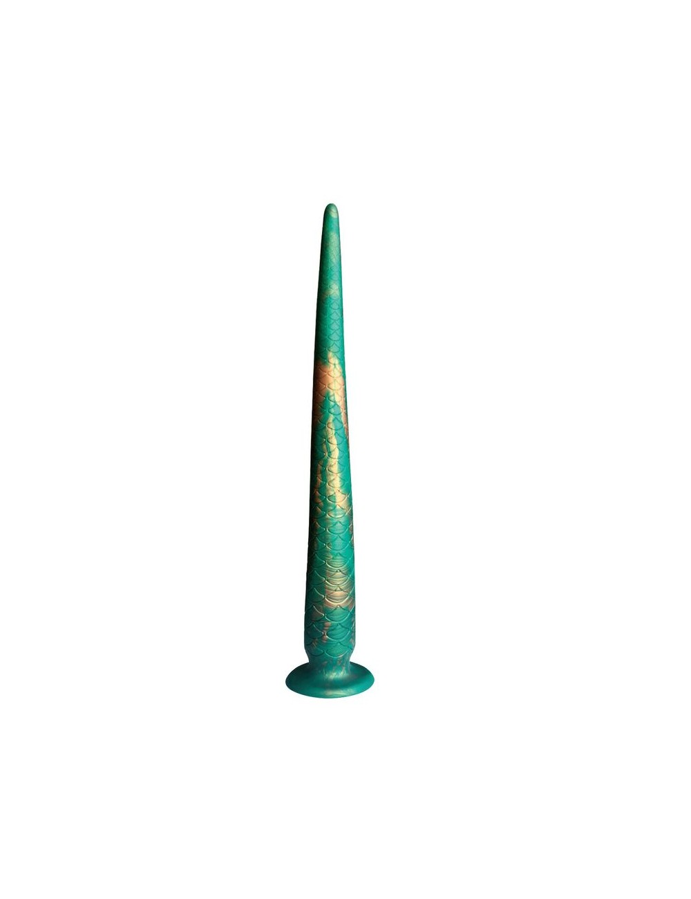POWER MONSTERS - WILDWYRM TAIL BICOLORE FANTASY DILDO IN SILICONE 47 CM Ø 4 CM