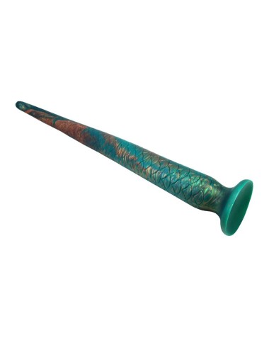 POWER MONSTERS - WILDWYRM TAIL BICOLORE FANTASY DILDO IN SILICONE 47 CM Ø 4 CM