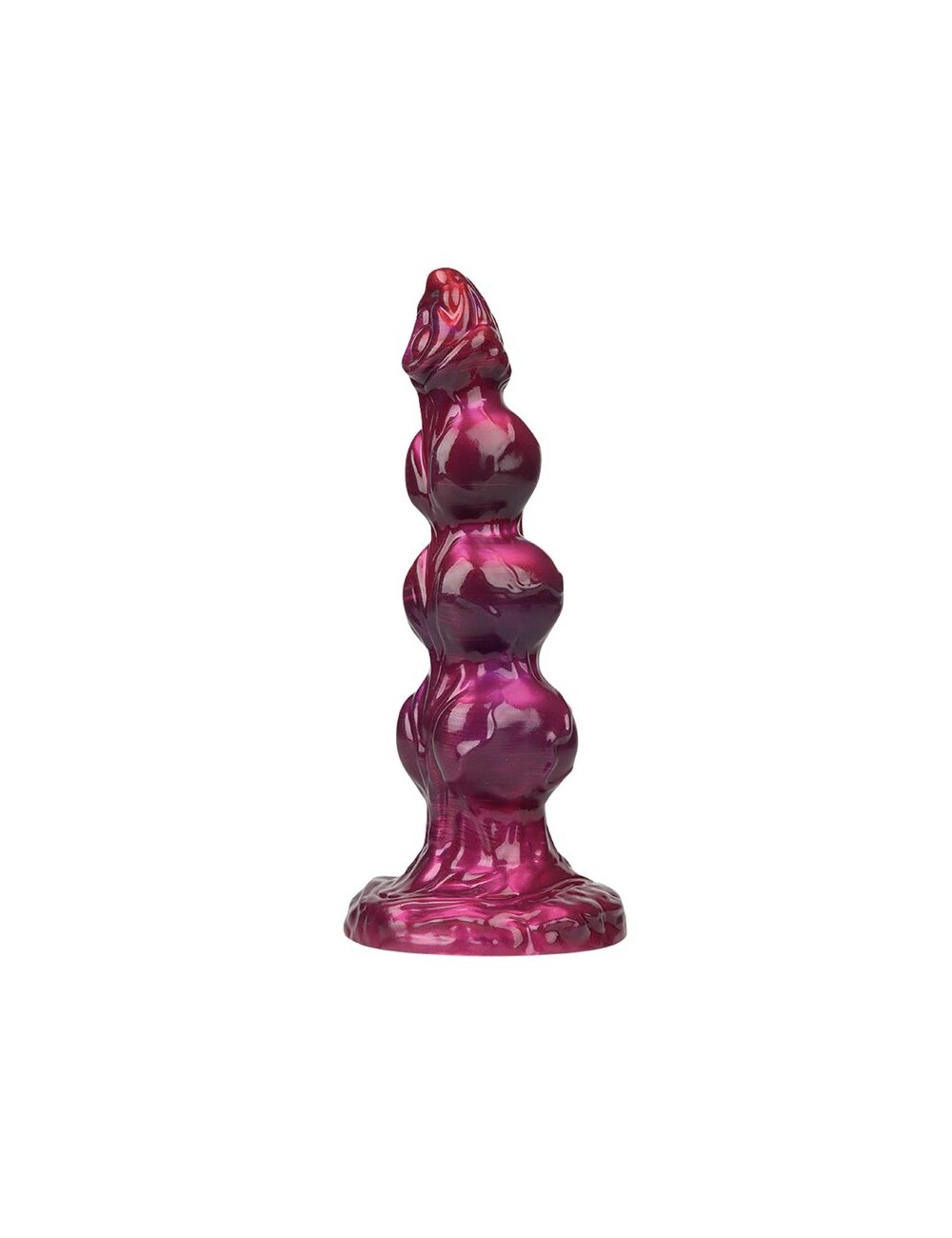 POWER MONSTERS - PRIMAL BEASTLORD DILDO IN SILICONE ROSA TRASLUCIDO FANTASY 26 CM Ø 5 CM