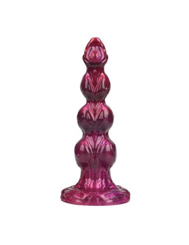 POWER MONSTERS - PRIMAL BEASTLORD DILDO IN SILICONE ROSA TRASLUCIDO FANTASY 26 CM Ø 5 CM