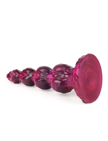 POWER MONSTERS - PRIMAL BEASTLORD DILDO IN SILICONE ROSA TRASLUCIDO FANTASY 26 CM Ø 5 CM