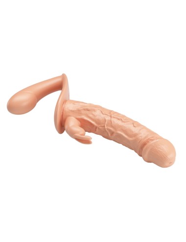 BAILE - CHARLOTTE HOLLOW DOPPIA PENETRAZIONE STRAP-ON FLESH