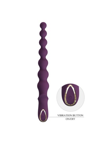 PRETTY LOVE - VIBRATORE ANALE RICARICABILE MADISON CON 10 FUNZIONI