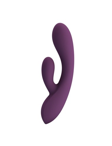 PRETTY LOVE - VIBRATORE A FORMA DI CONIGLIO RICARICABILE ROSOLYN CON 10 FUNZIONI