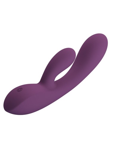 PRETTY LOVE - VIBRATORE A FORMA DI CONIGLIO RICARICABILE ROSOLYN CON 10 FUNZIONI