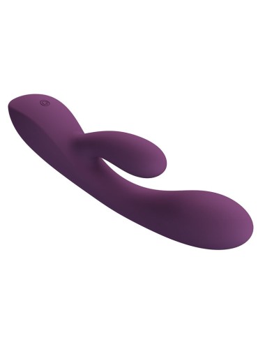 PRETTY LOVE - VIBRATORE A FORMA DI CONIGLIO RICARICABILE ROSOLYN CON 10 FUNZIONI