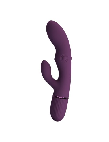PRETTY LOVE - ZACH VIBRATORE A CONIGLIO RICARICABILE CON 5+5 FUNZIONI