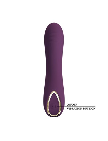 PRETTY LOVE - VIBRATORE RICARICABILE LLOYDE 10 FUNZIONI VIOLA