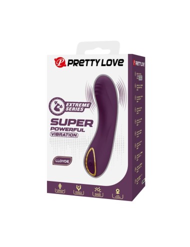 PRETTY LOVE - VIBRATORE RICARICABILE LLOYDE 10 FUNZIONI VIOLA
