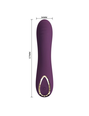 PRETTY LOVE - VIBRATORE RICARICABILE LLOYDE 10 FUNZIONI VIOLA