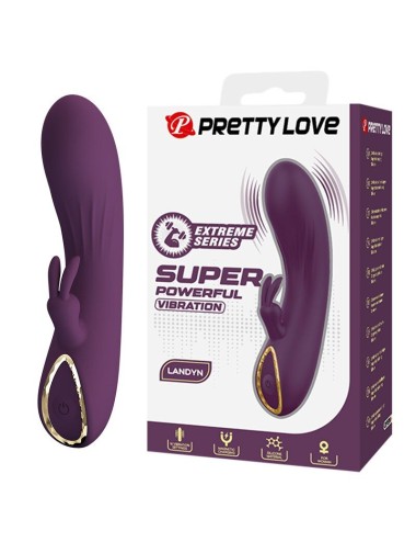 PRETTY LOVE - VIBRATORE A FORMA DI CONIGLIO RICARICABILE LANDYN