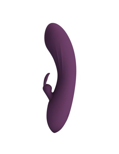 PRETTY LOVE - VIBRATORE A FORMA DI CONIGLIO RICARICABILE LANDYN, 10 FUNZIONI, VIOLA