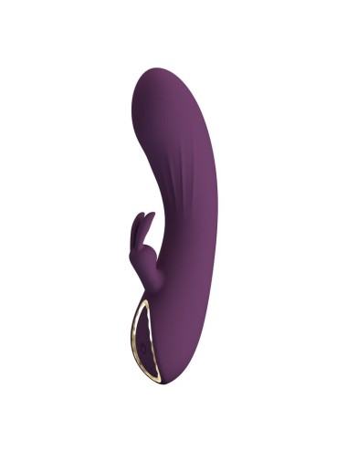 PRETTY LOVE - VIBRATORE A FORMA DI CONIGLIO RICARICABILE LANDYN, 10 FUNZIONI, VIOLA