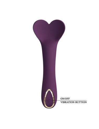 PRETTY LOVE - VIBRATORE RICARICABILE KENYELL 10 FUNZIONI VIOLA