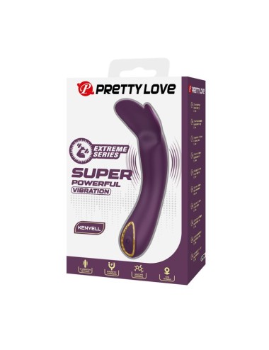 PRETTY LOVE - VIBRATORE RICARICABILE KENYELL 10 FUNZIONI VIOLA