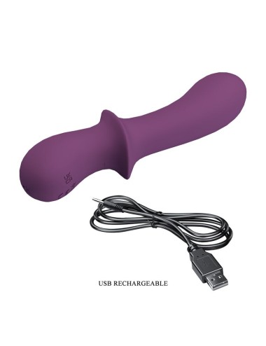 PRETTY LOVE - VIBRATORE RICARICABILE ABIGAIL 10 FUNZIONI VIOLA