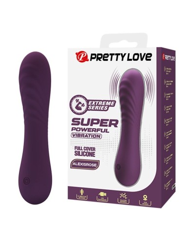 PRETTY LOVE - VIBRATORE RICARICABILE ALEXISROSE 10 FUNZIONI VIOLA
