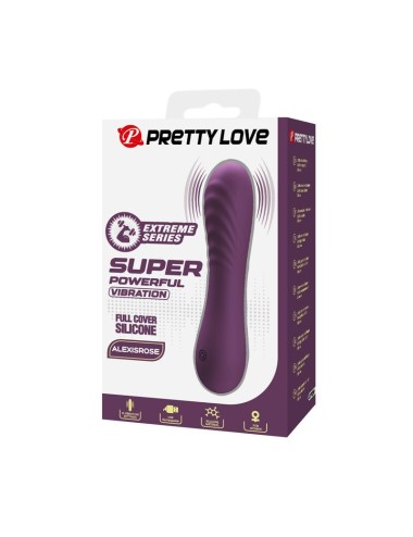 PRETTY LOVE - VIBRATORE RICARICABILE ALEXISROSE 10 FUNZIONI VIOLA