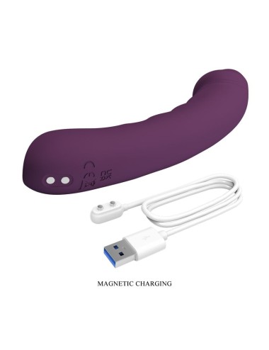 PRETTY LOVE - VIBRATORE RICARICABILE AMARA 10 FUNZIONI VIOLA