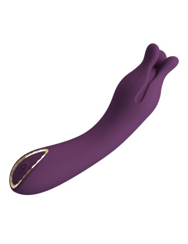 PRETTY LOVE - VIBRATORE RICARICABILE LUNAO 10 FUNZIONI VIOLA