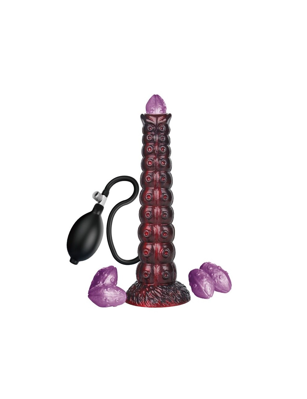 POWER MONSTERS - VOIDCLAW BRUTE DILDO GONFIABILE IN SILICONE BICOLORE FANTASY 29 CM Ø 5.7 CM