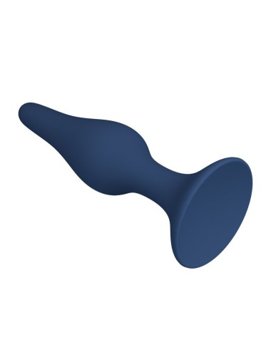 MR PLAY - PLUG ANALE CONICO IN SILICONE BLU XL