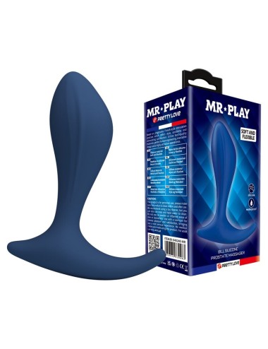 MR PLAY - MASSAGGIATORE PROSTATICO BLU