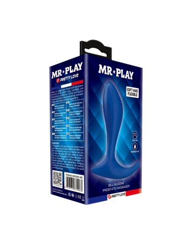 MR PLAY - MASSAGGIATORE PROSTATICO BLU