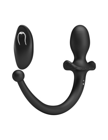 MR PLAY - VIBRATORE ANALE E PERINEO CON TELECOMANDO WIRELESS