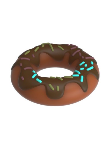 PRETTY LOVE - ANELLO PER PENE SUPER CIAMBELLA MARRONE